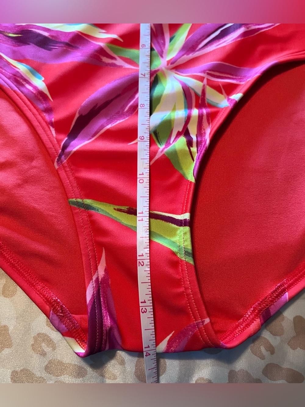 Old Navy Full Bloom Bliss High-Waist Bikini Set—Top Large and Bottoms XL - Picture 14 of 16